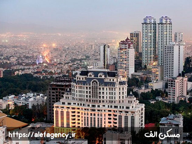 قیمت آپارتمان های لوکس سعادت آباد